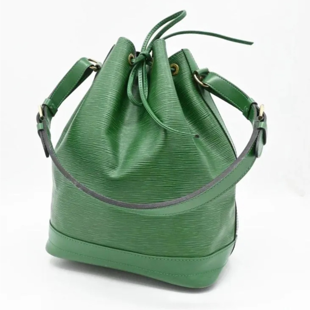 Louis Vuitton Green Epi Noe’ Shoulder Bag